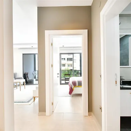 0004 Cozy Residence 1 Bedroom Apartment For Rent In A Modern Residential Complex With Facilities , Mahmutlar